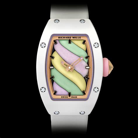 richard mille rm 07 03 marshmallow|Richard Mille candy watch.